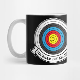 Tournament Archer Target Archery Mug